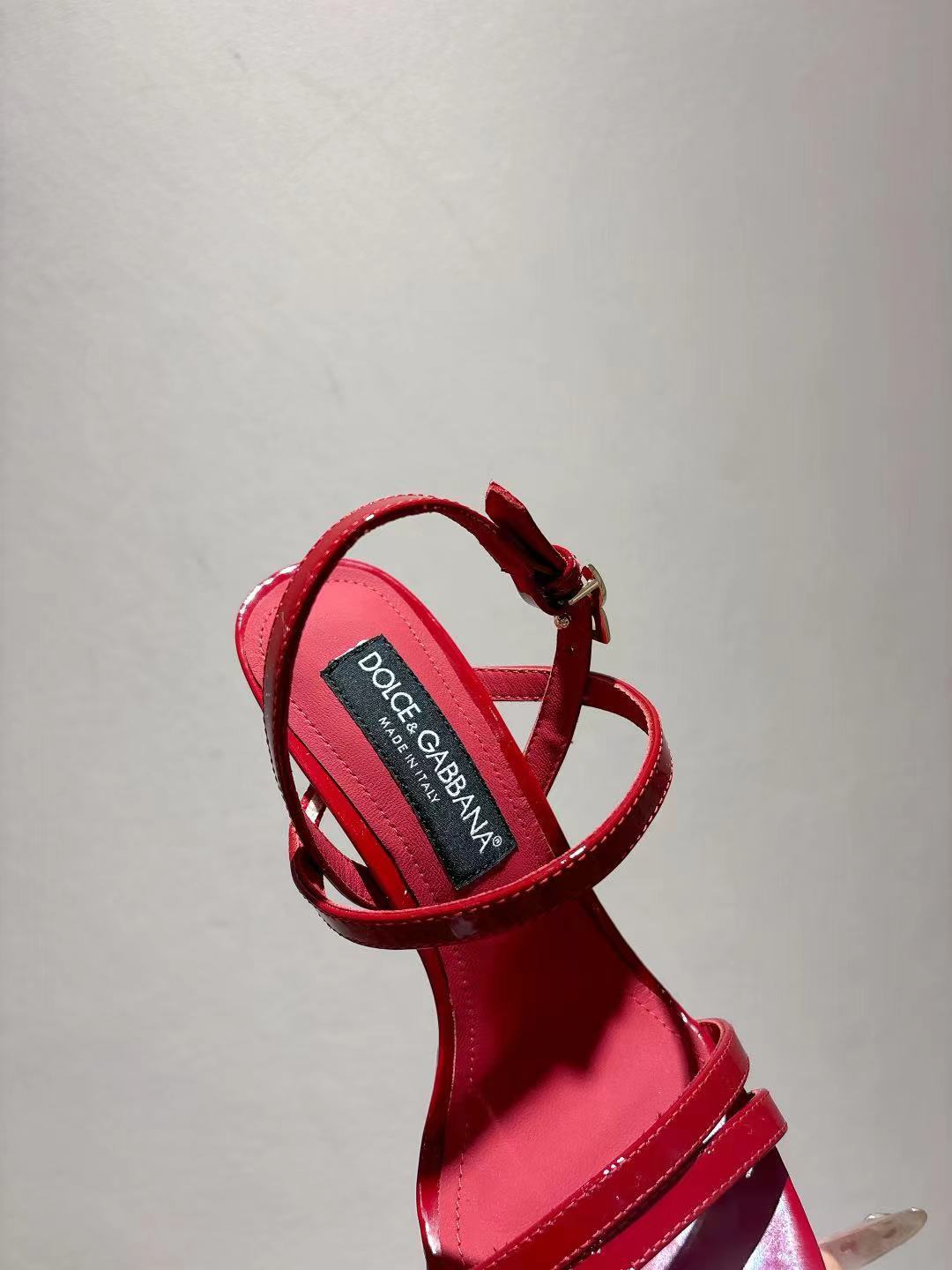 Dolce & Gabbana DG Women's Patent-Leather Heels
