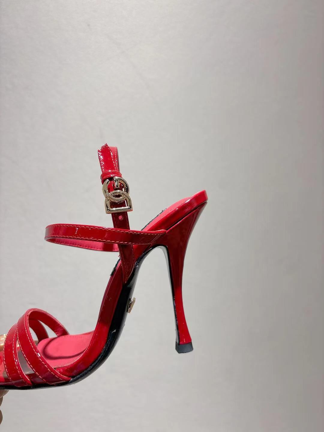 Dolce & Gabbana DG Women's Patent-Leather Heels