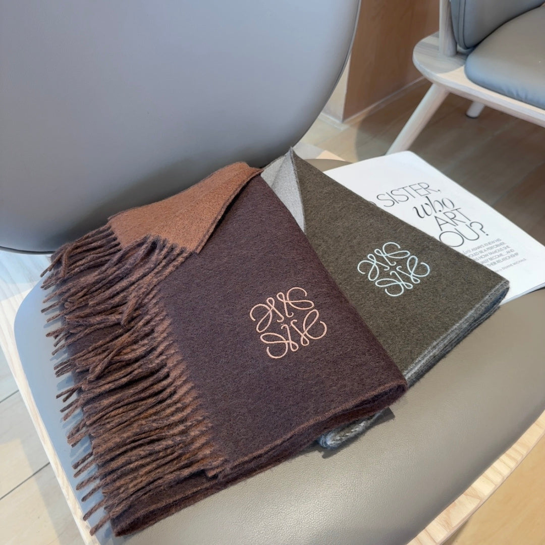 elegant Scarf for unisex couple - alternate angle view 3