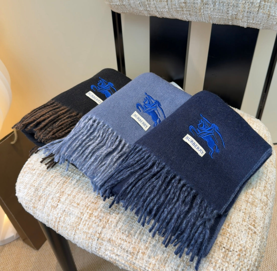 velvet Scarf for men - alternate angle view 2