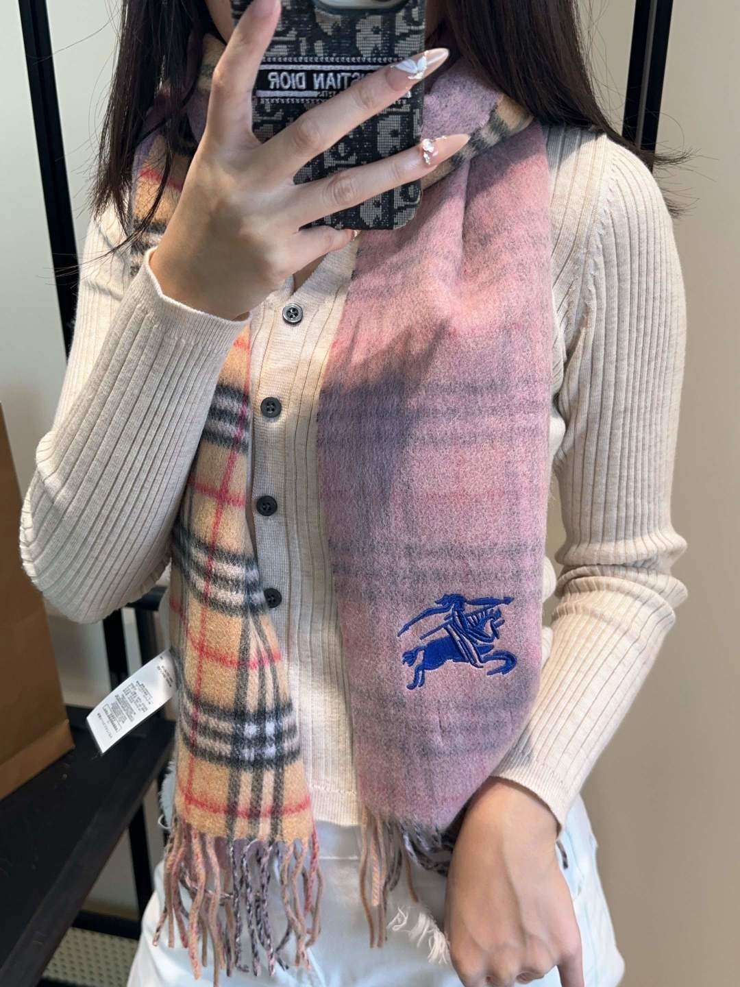 stylish Scarf for men - alternate angle view 2