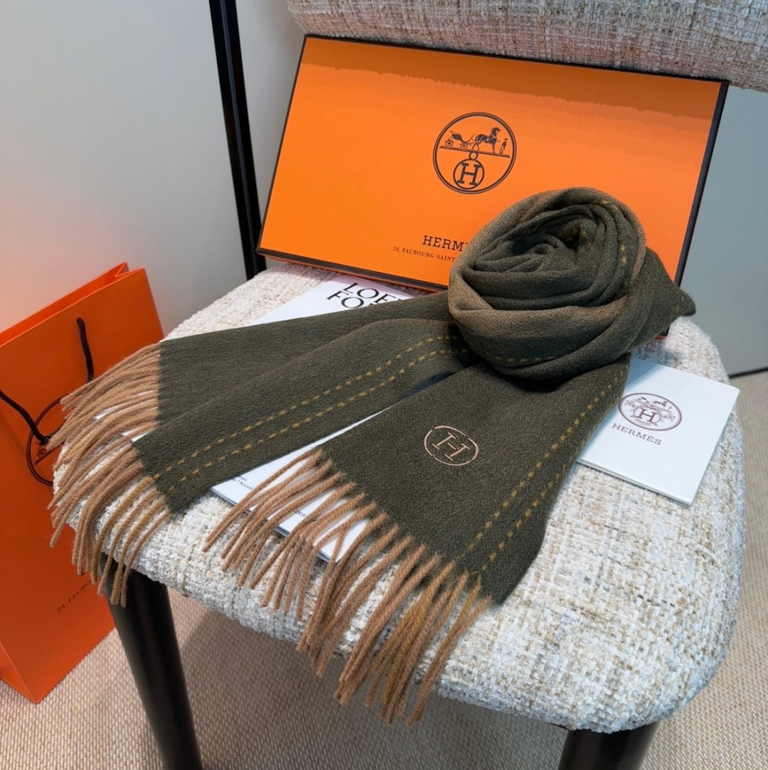 elegant Scarf for unisex couple - alternate angle view 8