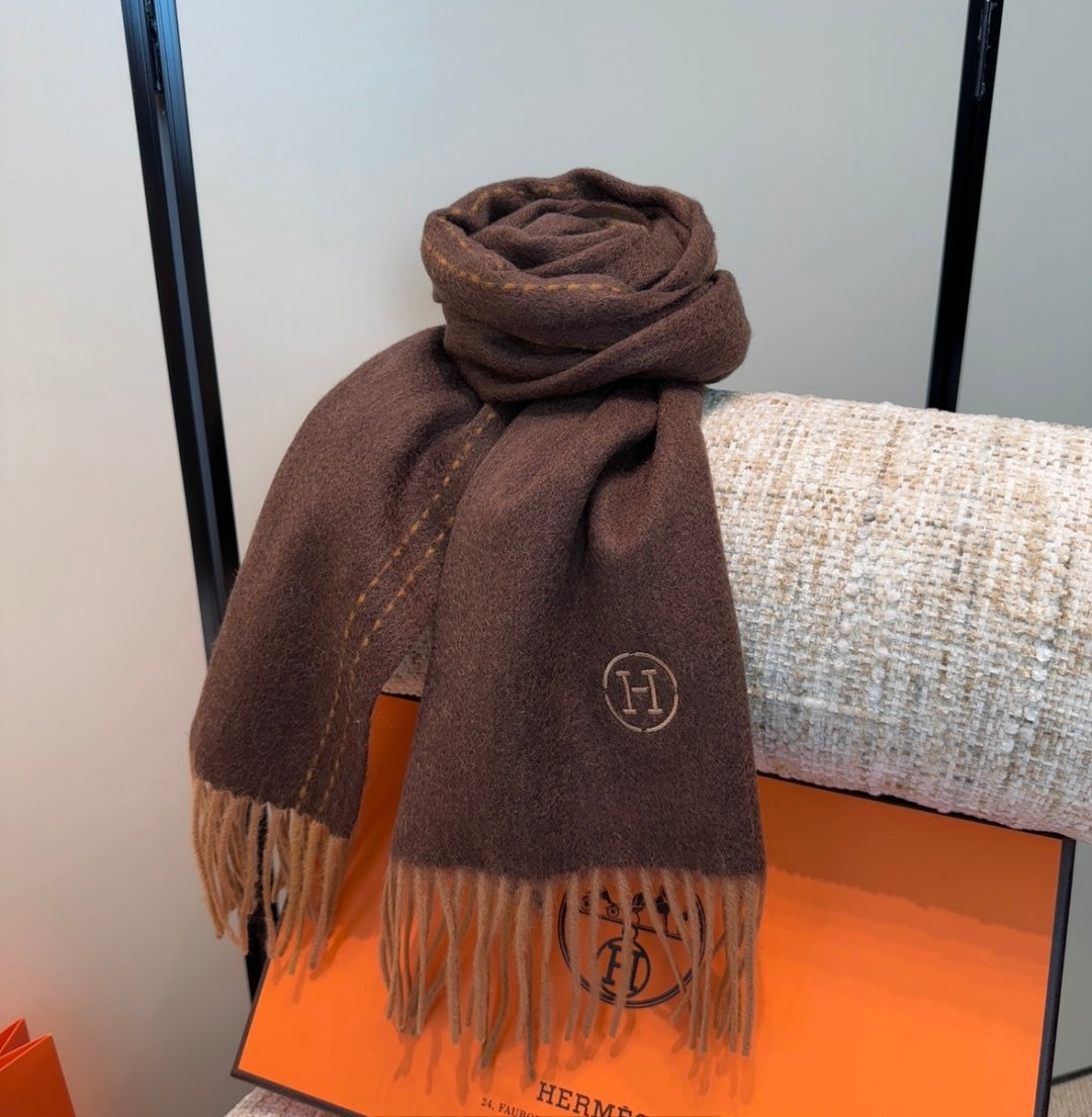 elegant Scarf for unisex couple - alternate angle view 9