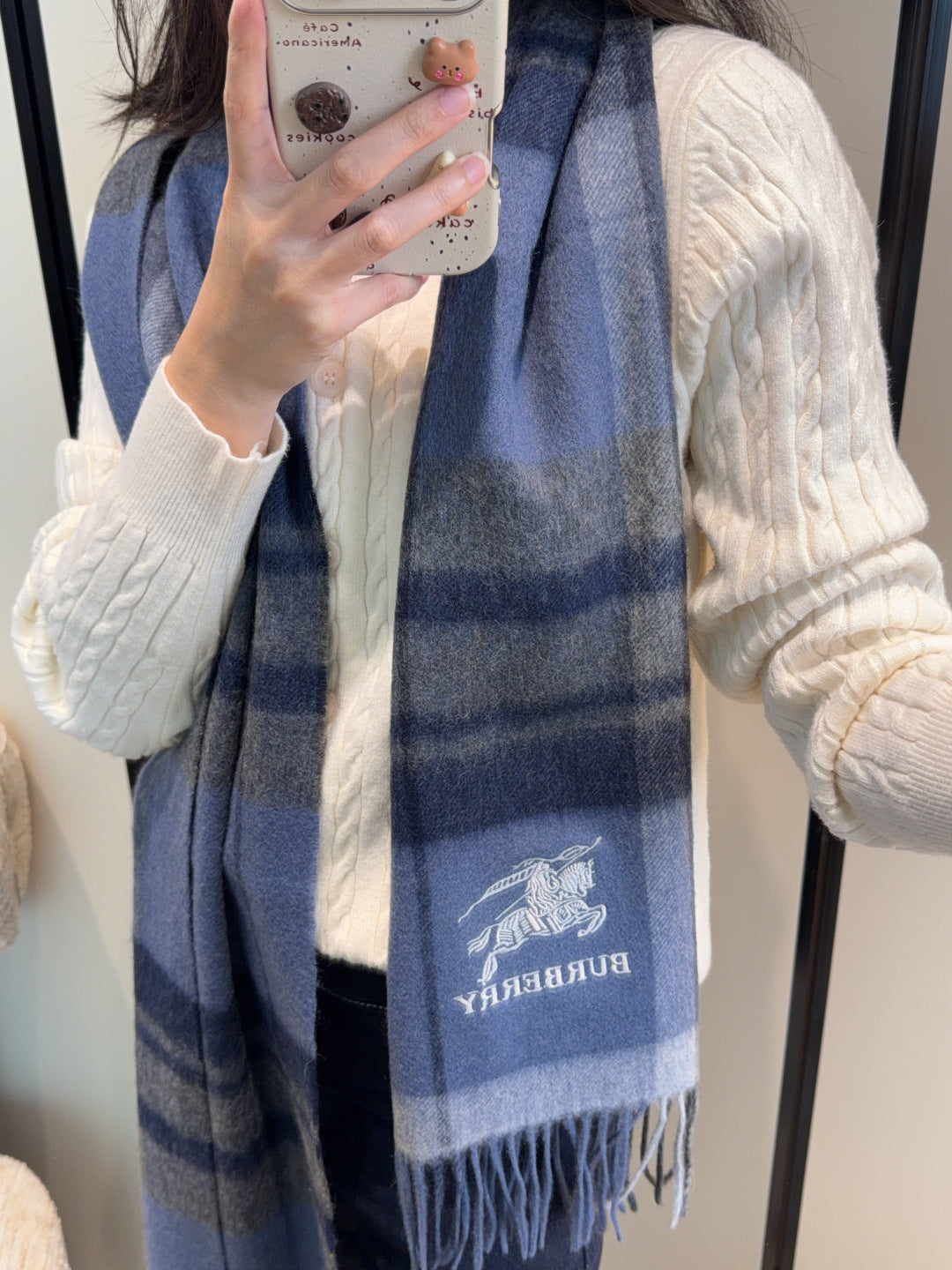 stylish Scarf for men - alternate angle view 2