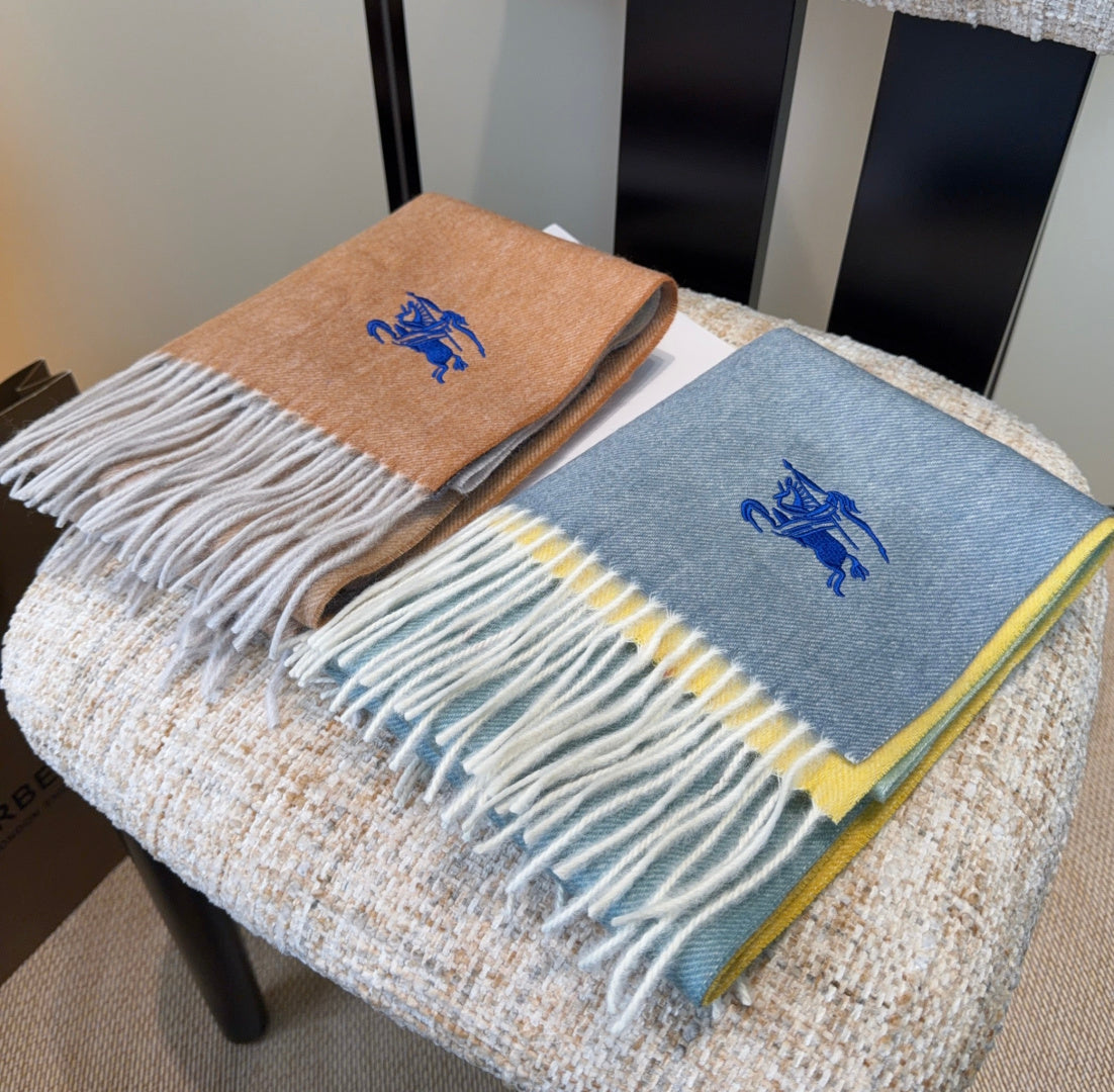 velvet Scarf for men - alternate angle view 3