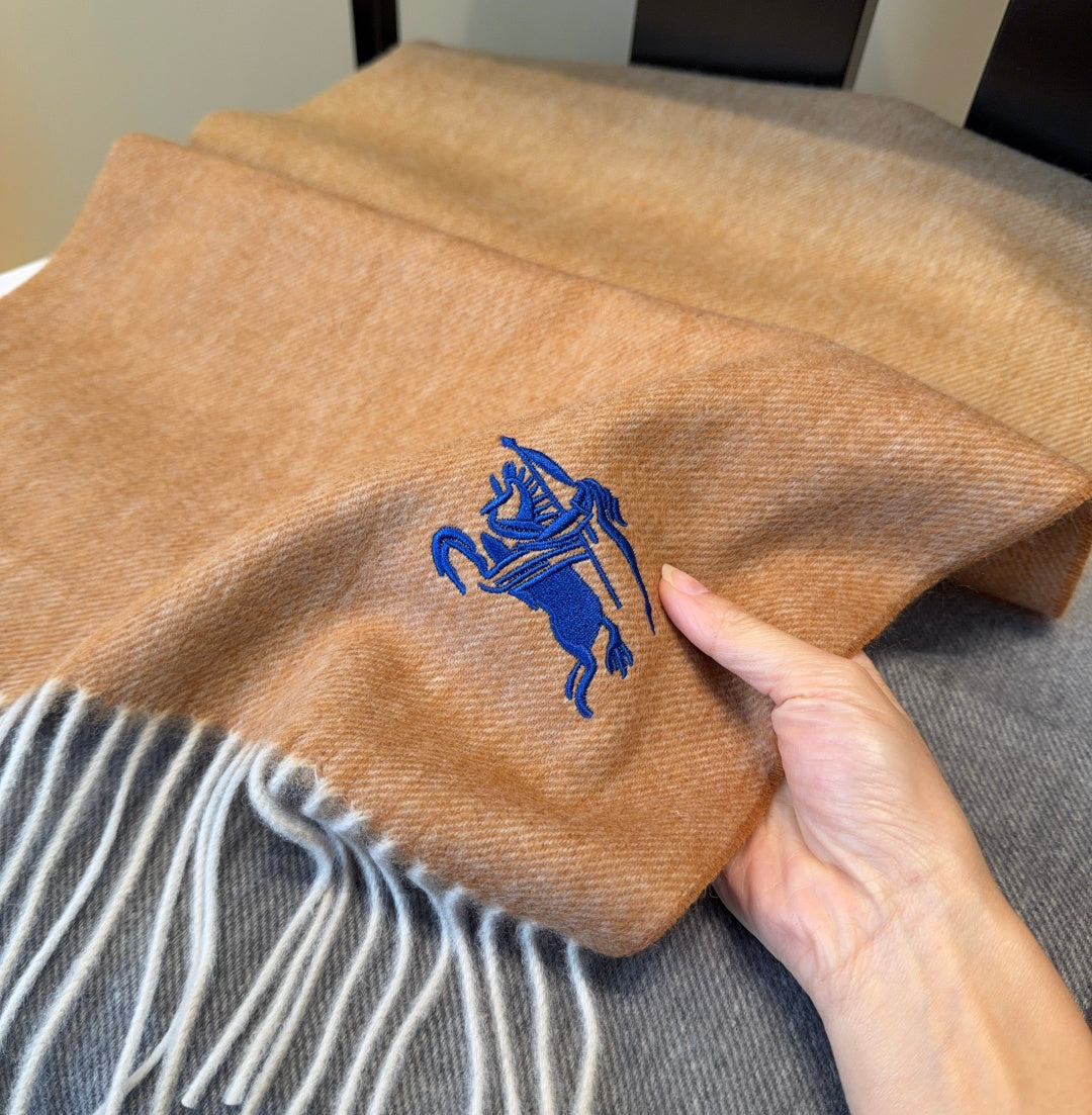 velvet Scarf for men - alternate angle view 7