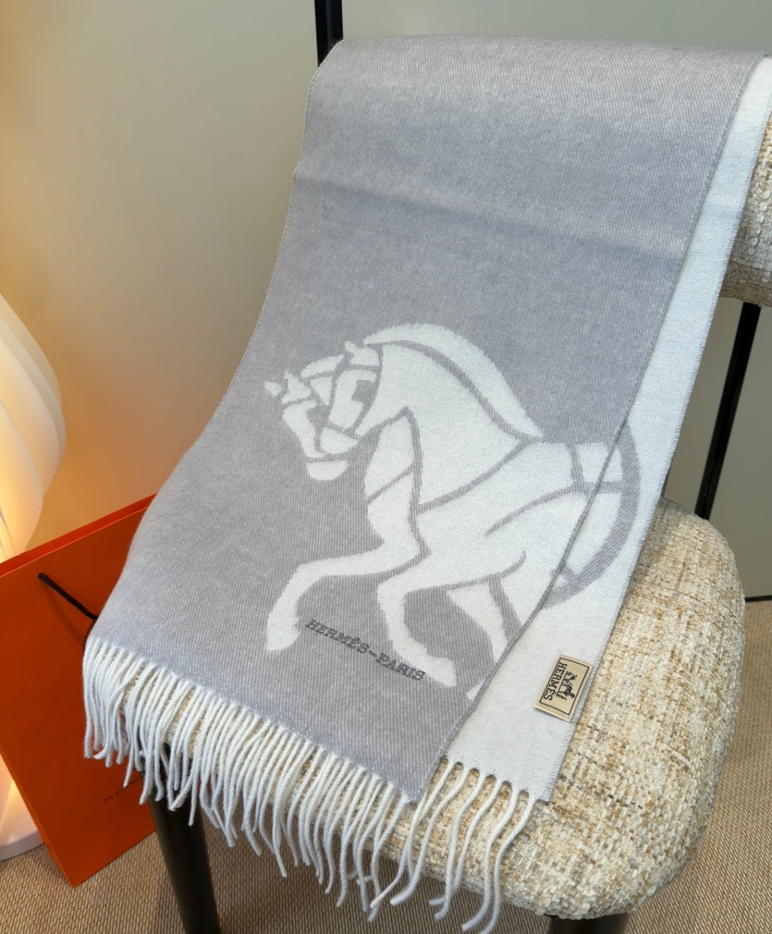 elegant Scarf for unisex couple - alternate angle view 8