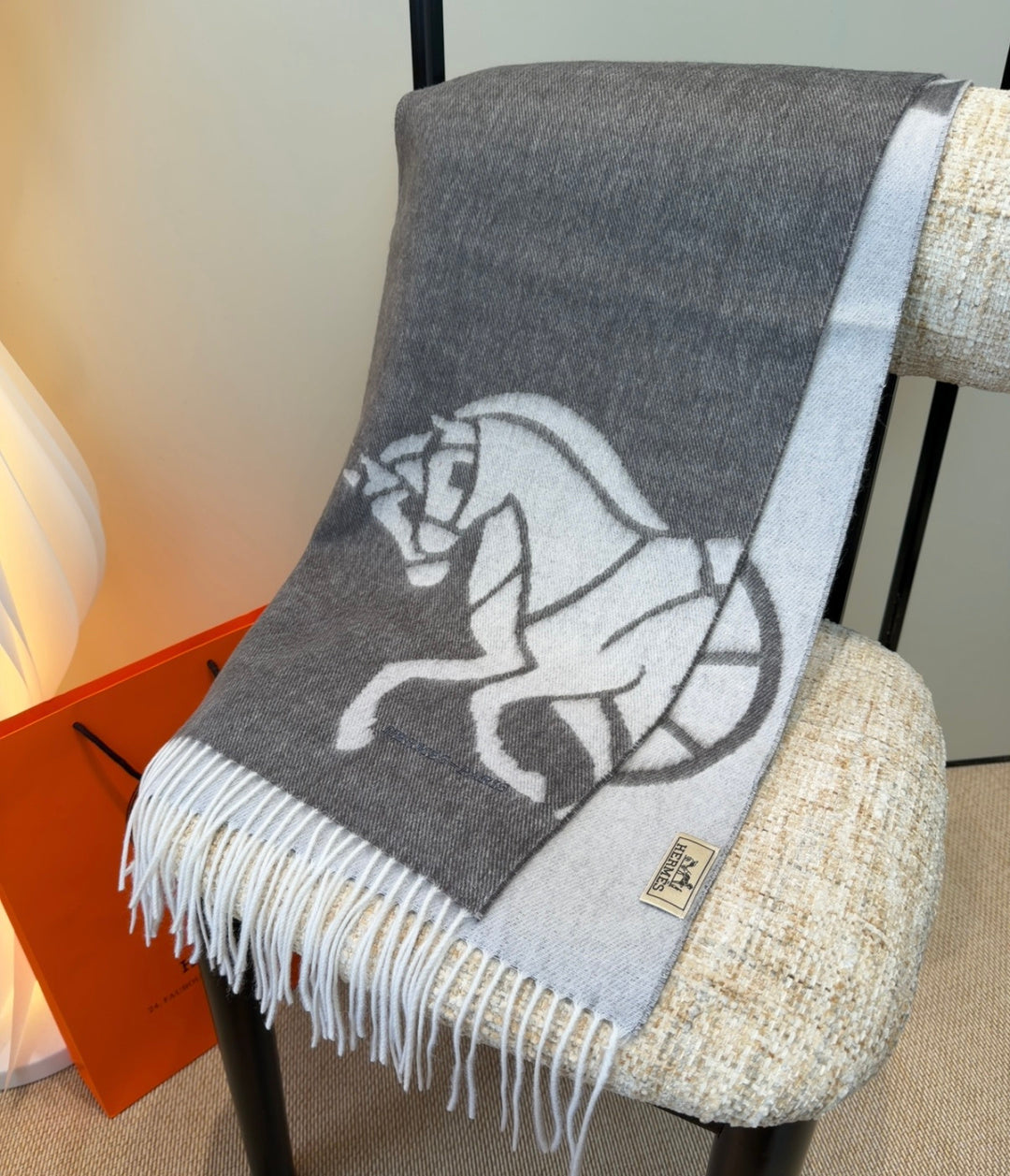 elegant Scarf for unisex couple - alternate angle view 8