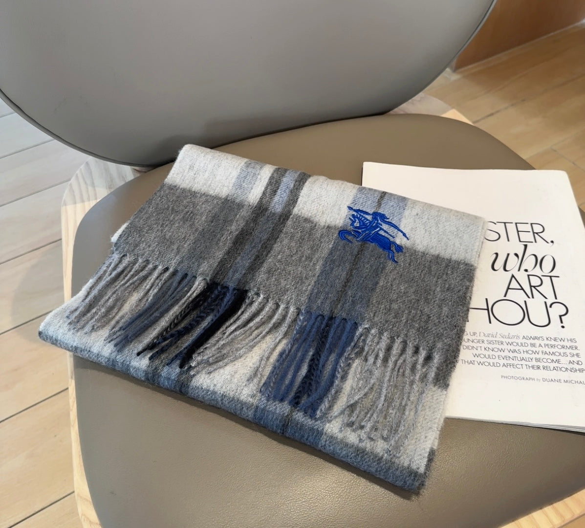 stylish Scarf for men - alternate angle view 5