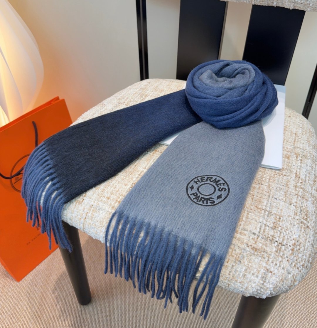 velvet Scarf for men - alternate angle view 8