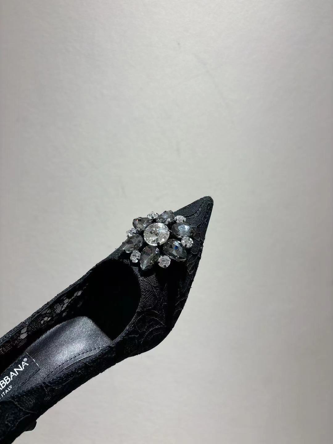 Dolce & Gabbana DG Women's Lace-Mesh Heels