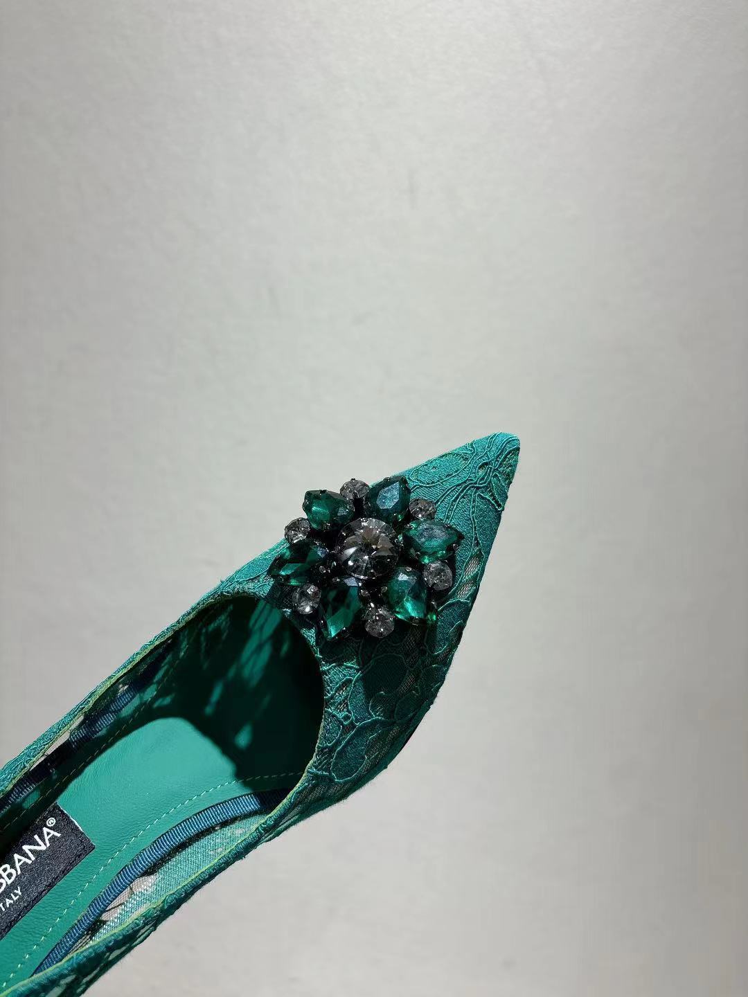 Dolce & Gabbana DG Women's Lace-Mesh Heels