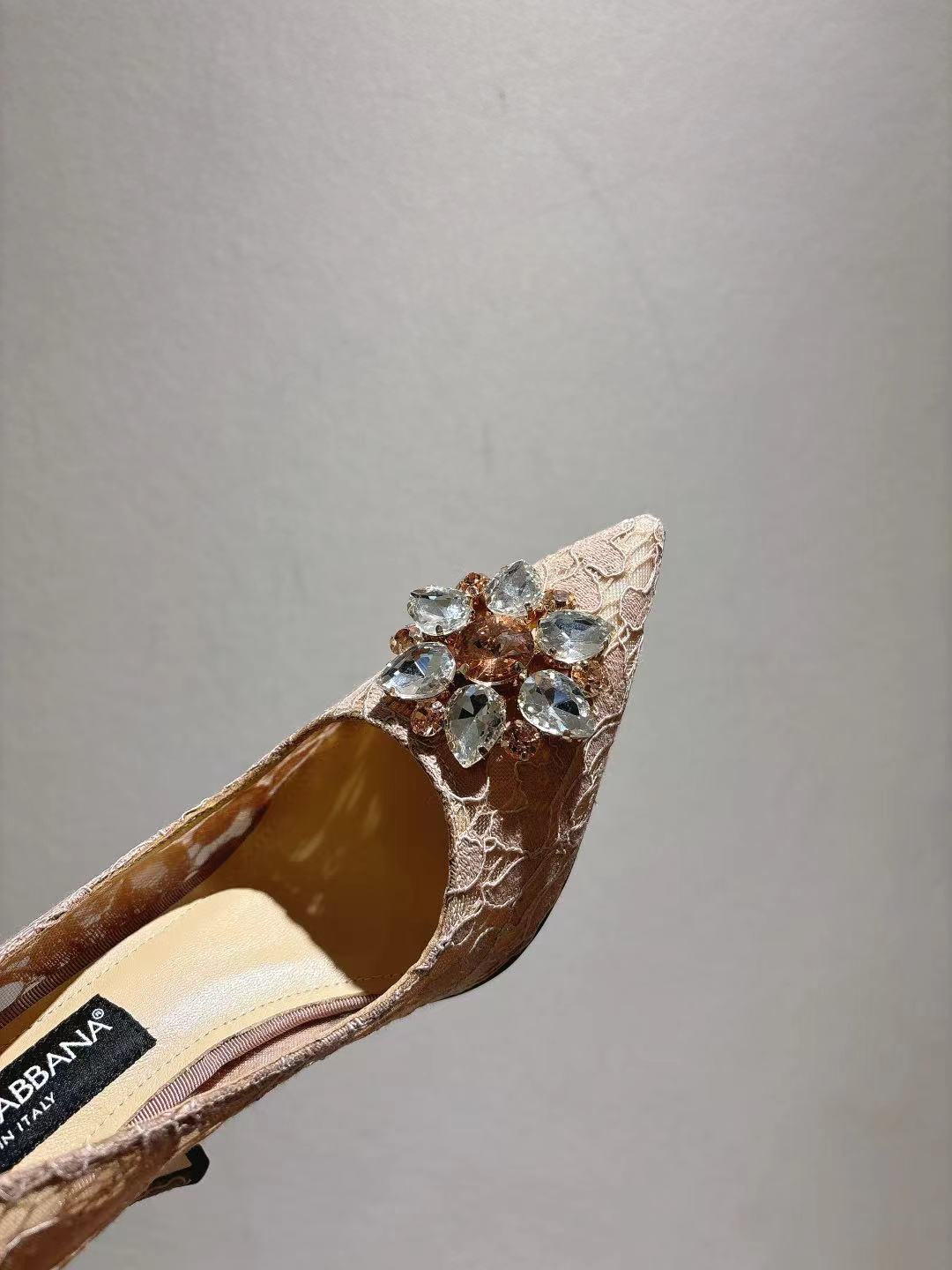 Dolce & Gabbana DG Women's Lace-Mesh Heels