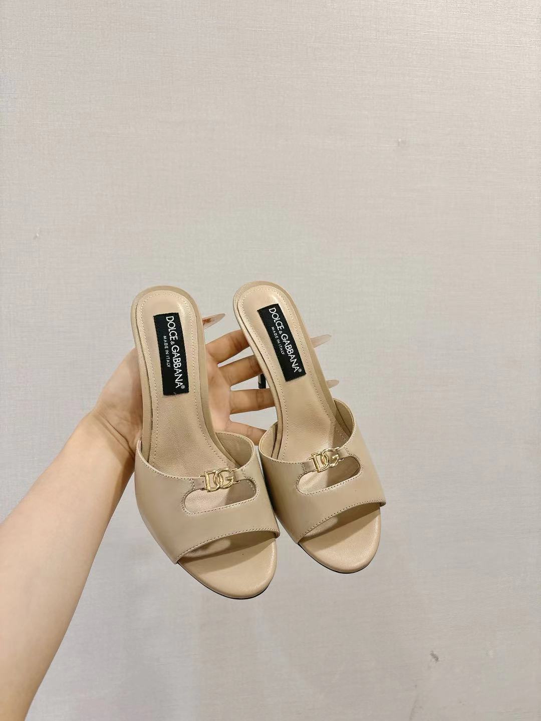 Dolce & Gabbana DG Women's Leather Heels