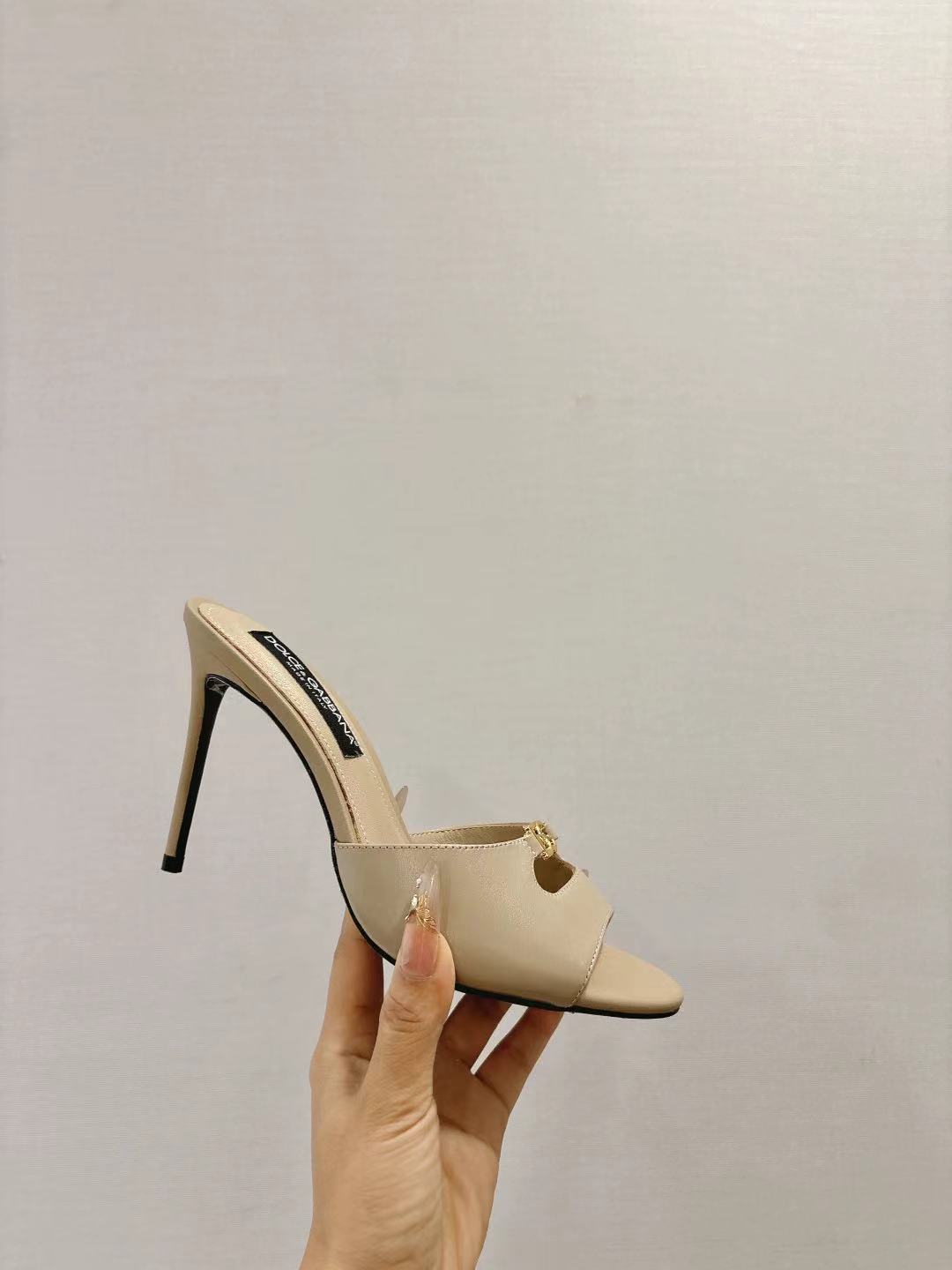 Dolce & Gabbana DG Women's Leather Heels