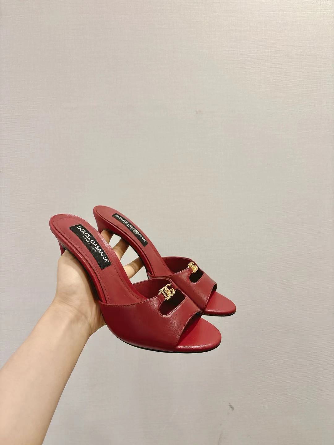 Dolce & Gabbana DG Women's Leather Heels