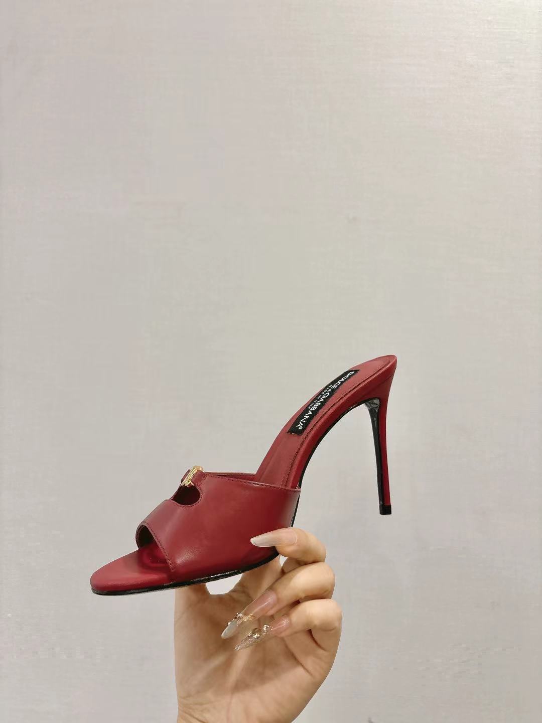 Dolce & Gabbana DG Women's Leather Heels
