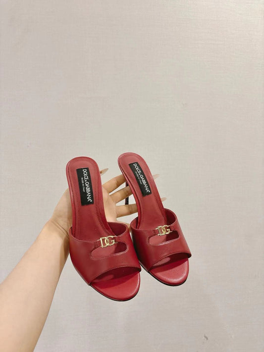 Dolce & Gabbana DG Women's Leather Heels