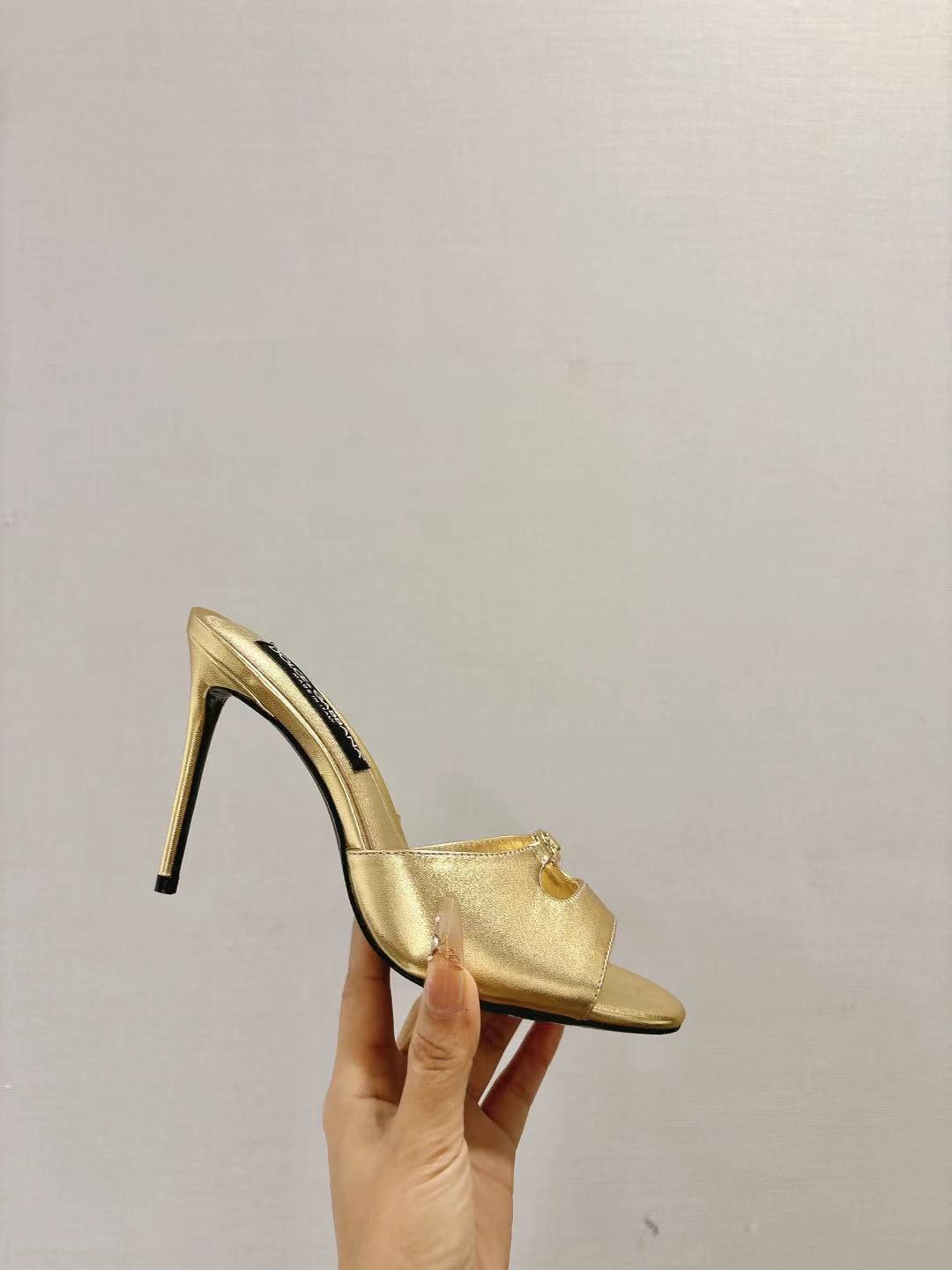 Dolce & Gabbana DG Women's Leather Heels