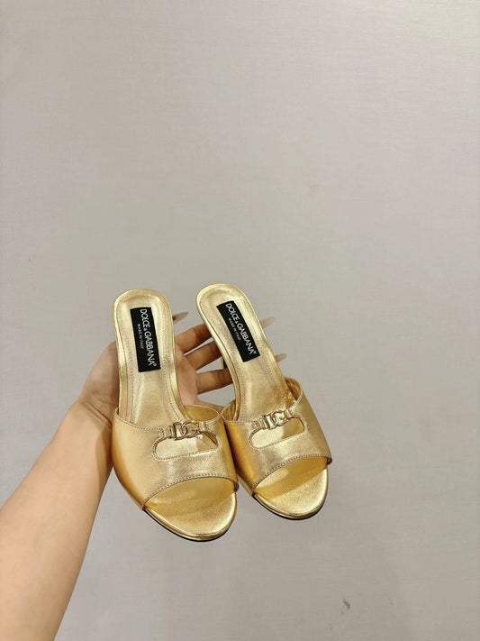 Dolce & Gabbana DG Women's Leather Heels