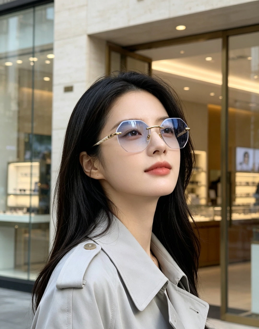 luxury Sunglasses for women - product detail view