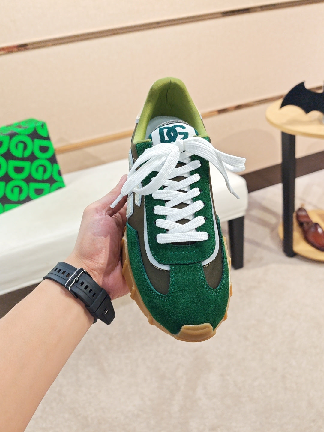 Dolce & Gabbana DG Couple's Athletic Casual Sneakers