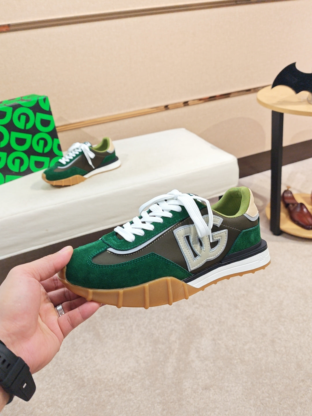 Dolce & Gabbana DG Couple's Athletic Casual Sneakers