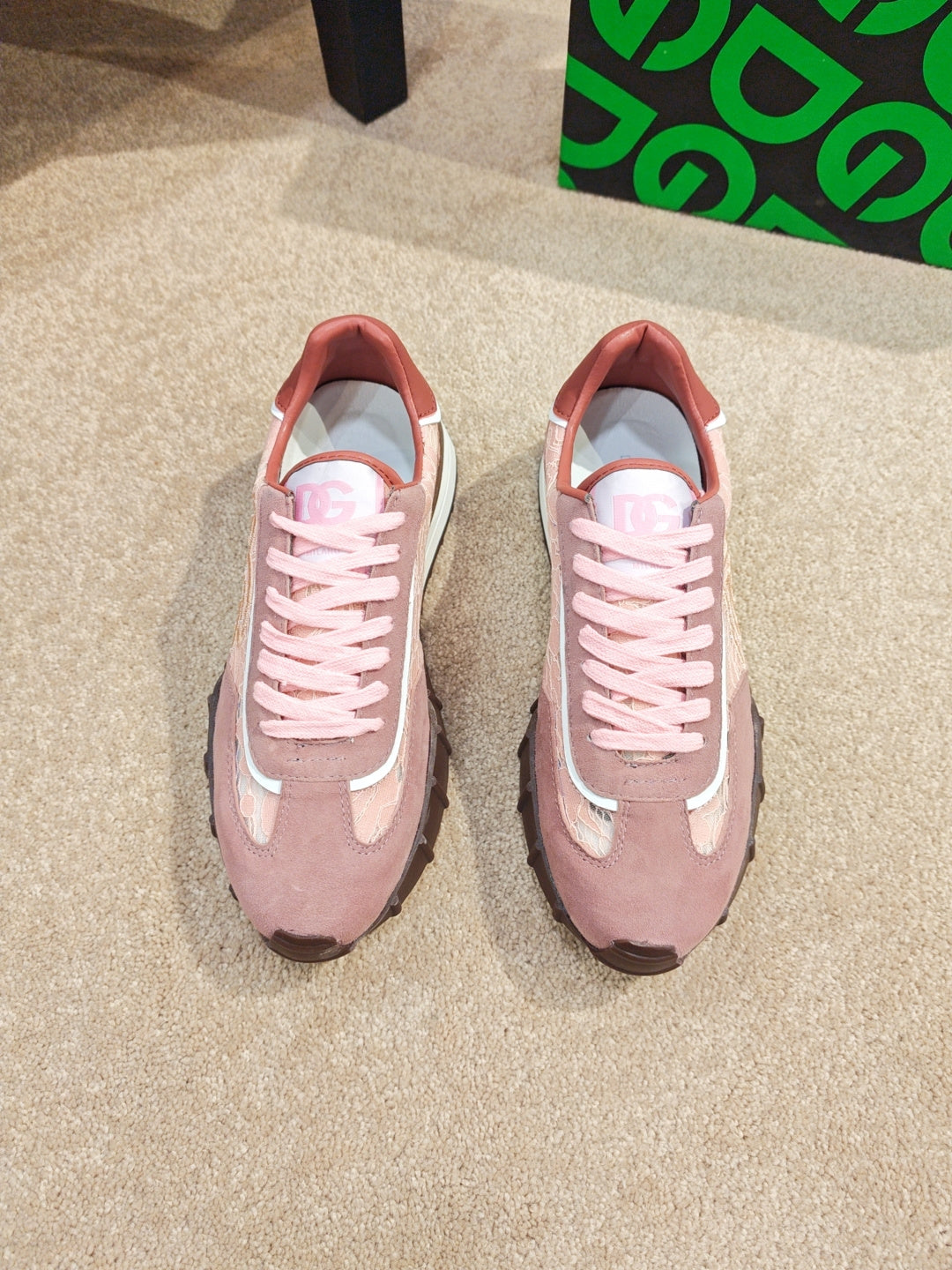 Dolce & Gabbana DG Couple's Athletic Casual Sneakers