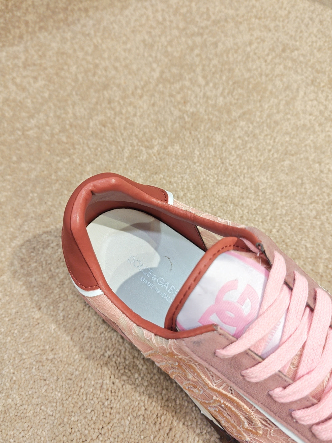Dolce & Gabbana DG Couple's Athletic Casual Sneakers