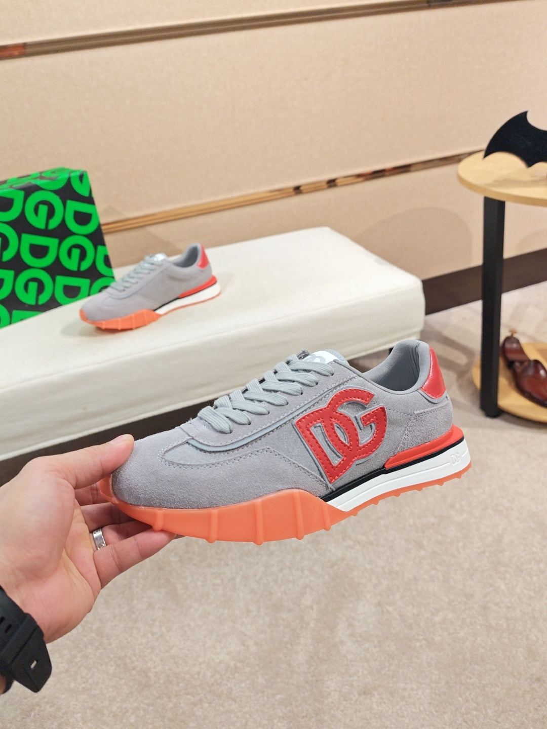 Dolce & Gabbana DG Couple's Athletic Casual Sneakers