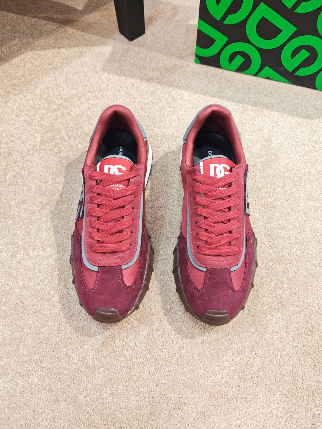 Dolce & Gabbana DG Couple's Athletic Casual Sneakers
