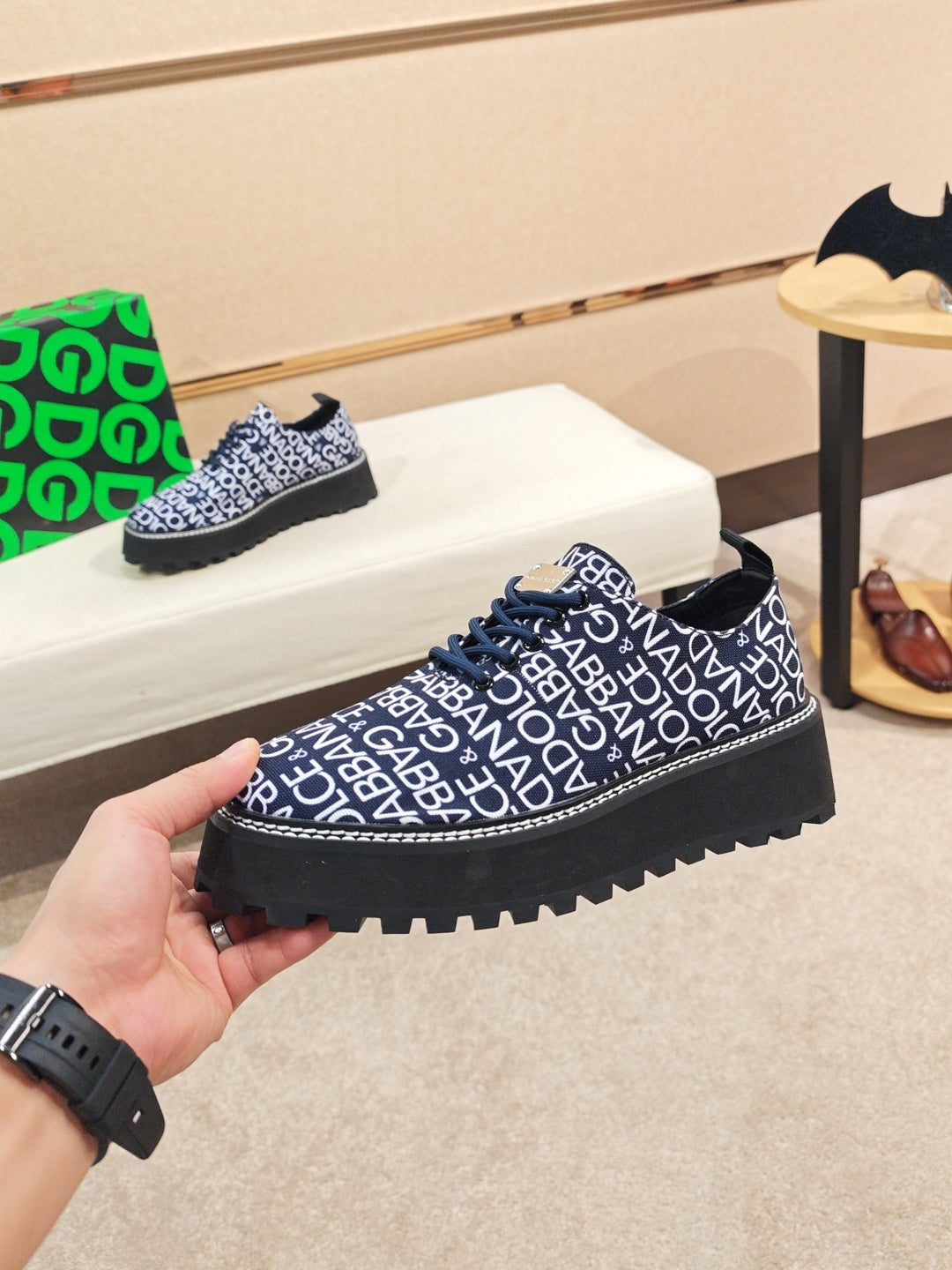 Dolce & Gabbana DG Couple's Athletic Casual Sneakers