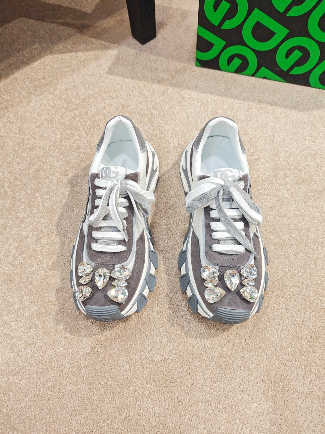 Dolce & Gabbana DG Couple's Athletic Casual Sneakers
