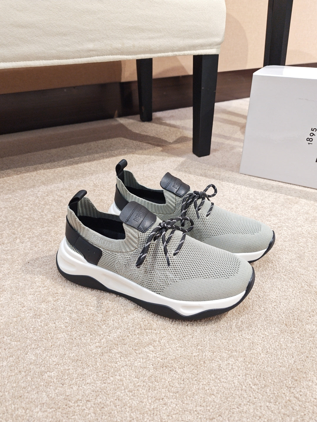 Berluti Men's Edge-Last Leather Casual Shoes