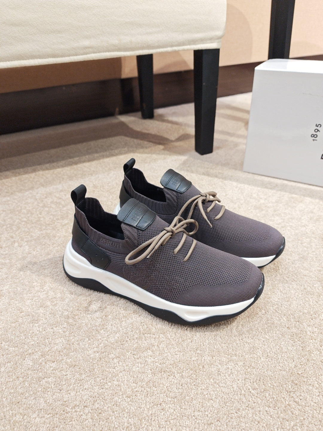 Berluti Men's Edge-Last Leather Casual Shoes