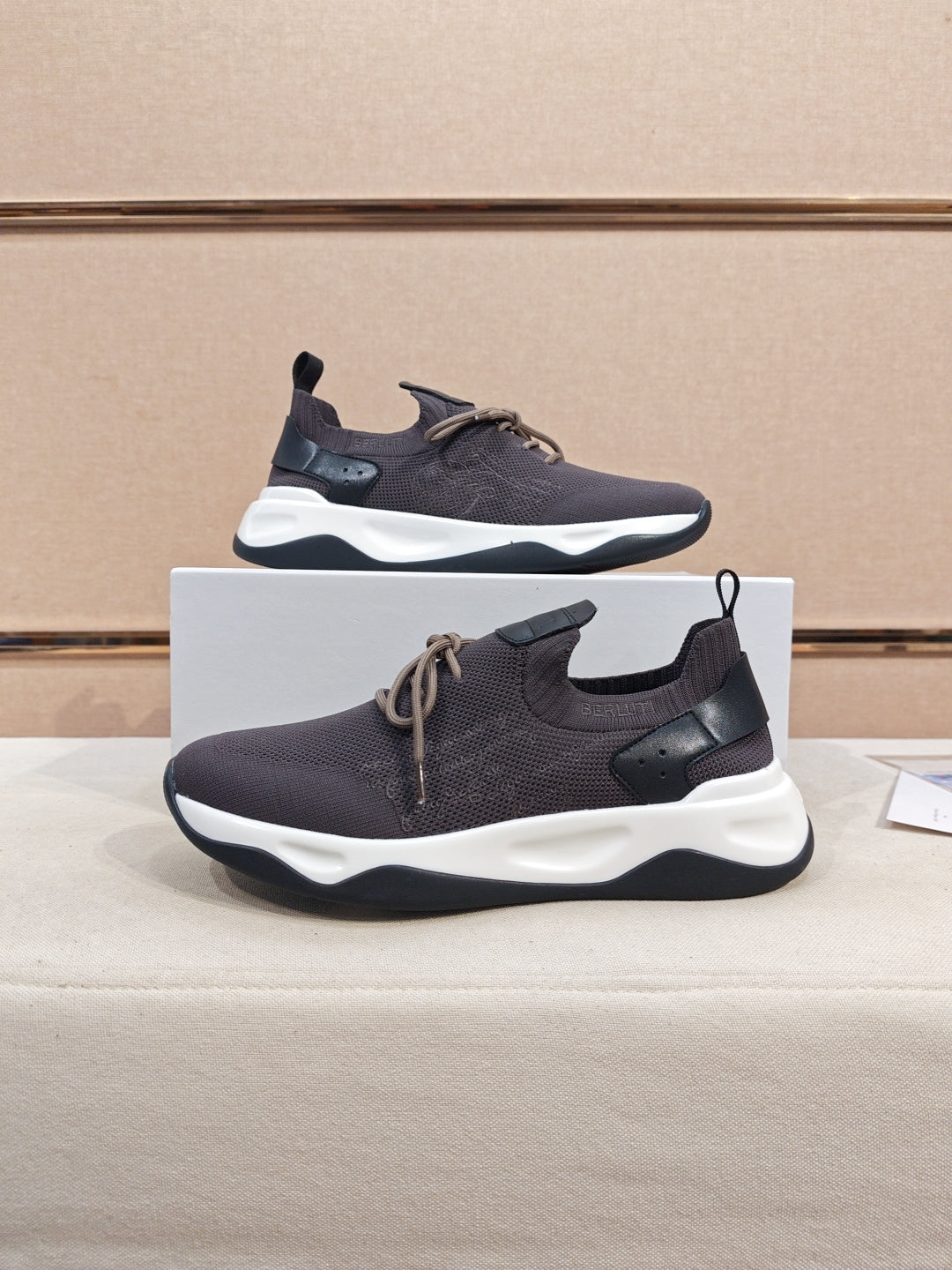 Berluti Men's Edge-Last Leather Casual Shoes