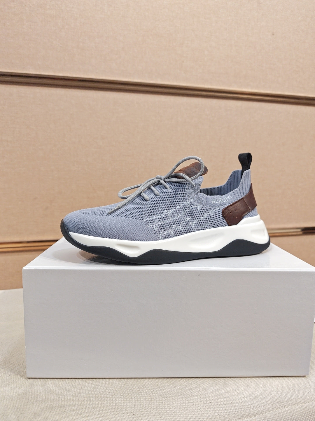 Berluti Men's Edge-Last Leather Casual Shoes