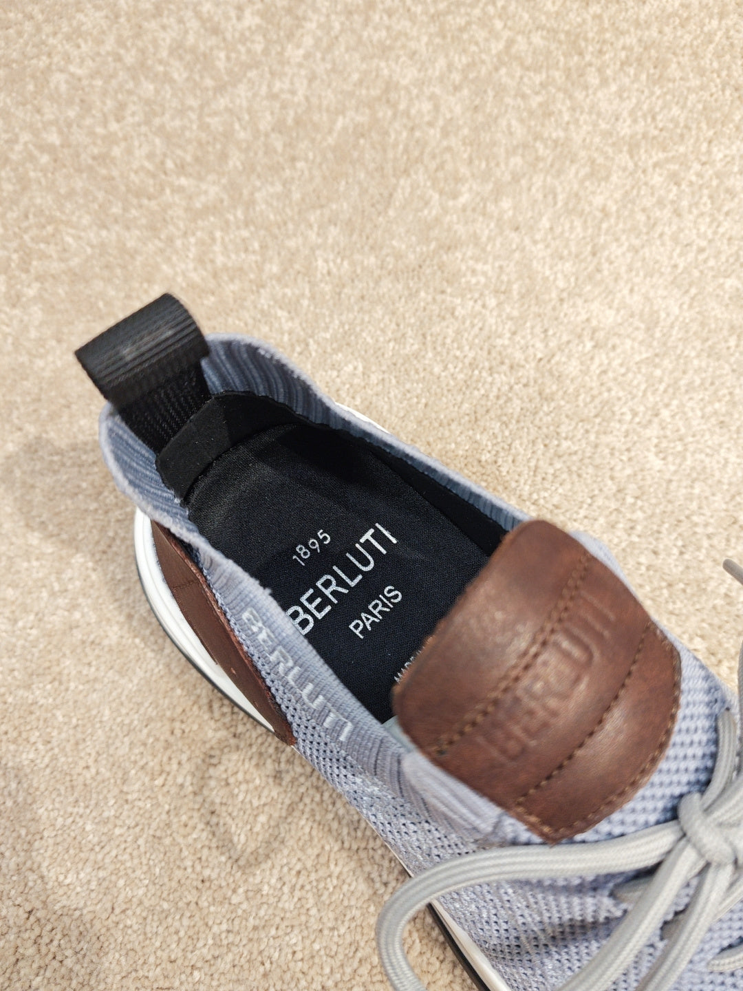 Berluti Men's Edge-Last Leather Casual Shoes