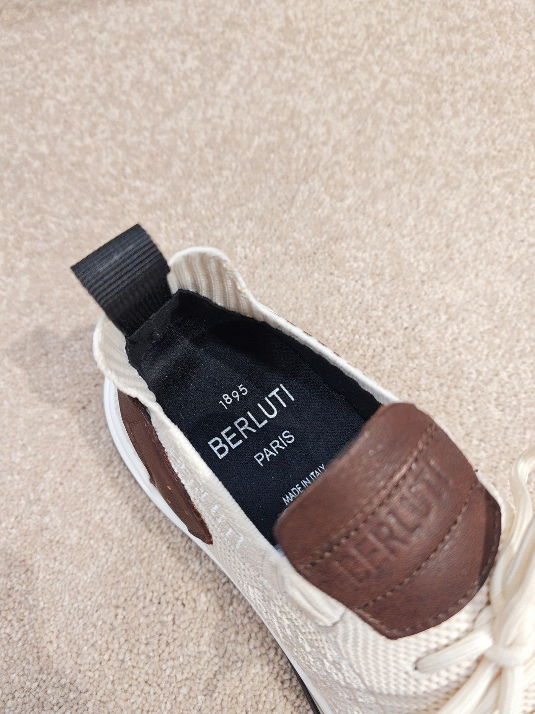 Berluti Men's Edge-Last Leather Casual Shoes