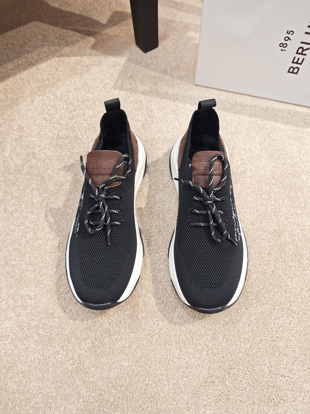Berluti Men's Edge-Last Leather Casual Shoes