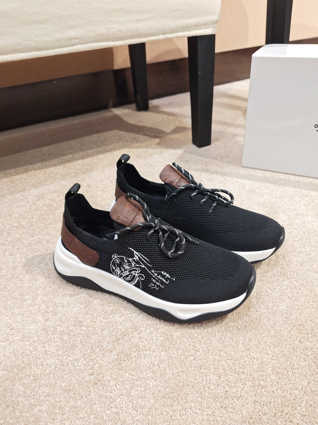 Berluti Men's Edge-Last Leather Casual Shoes