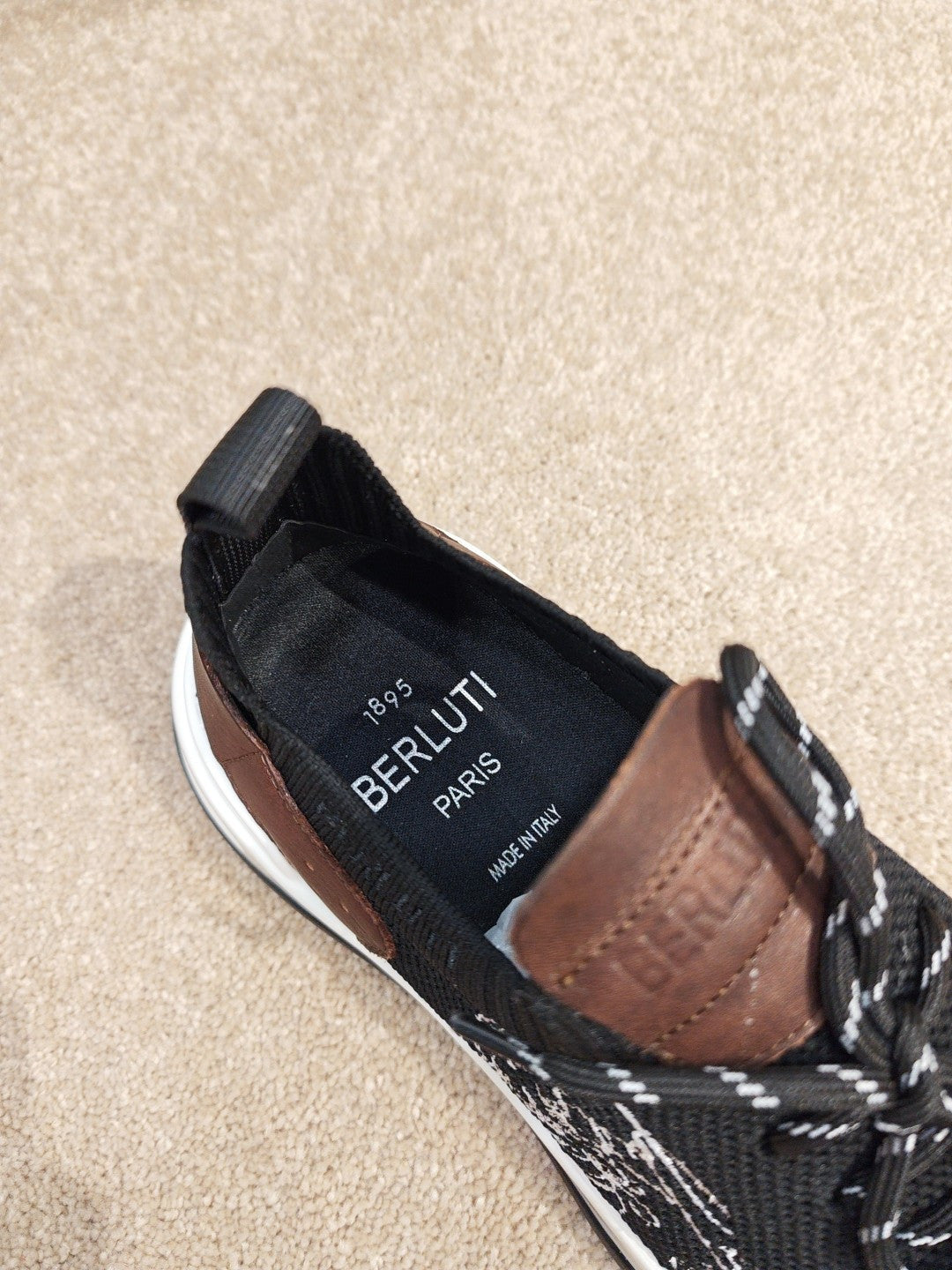 Berluti Men's Edge-Last Leather Casual Shoes