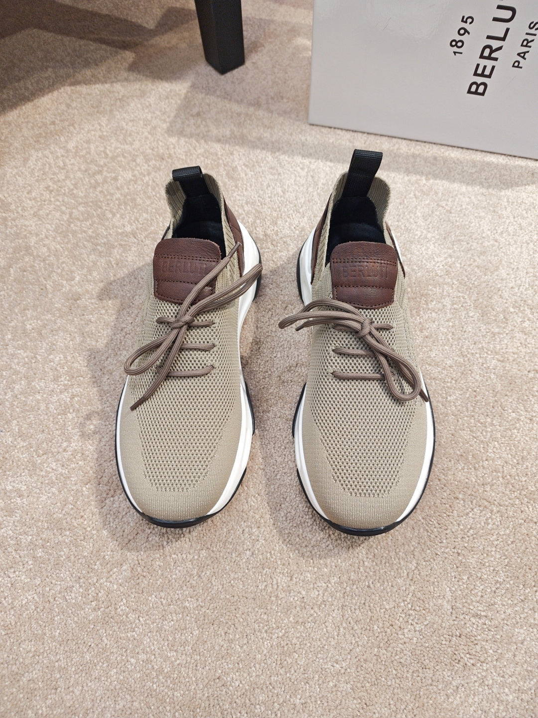 Berluti Men's Edge-Last Leather Casual Shoes