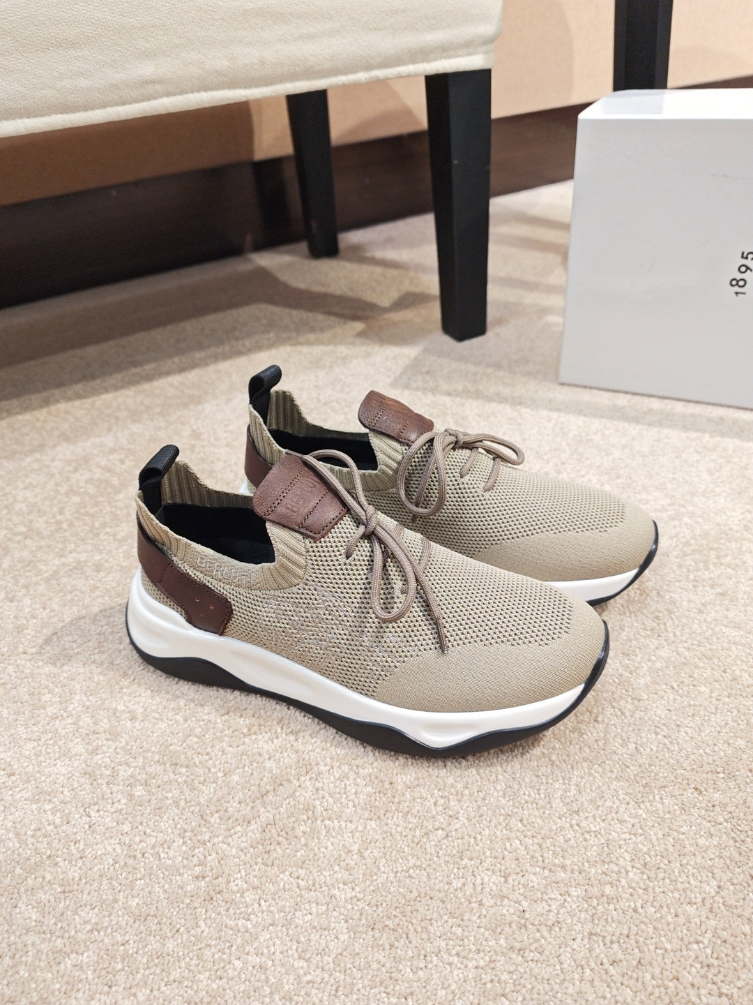Berluti Men's Edge-Last Leather Casual Shoes