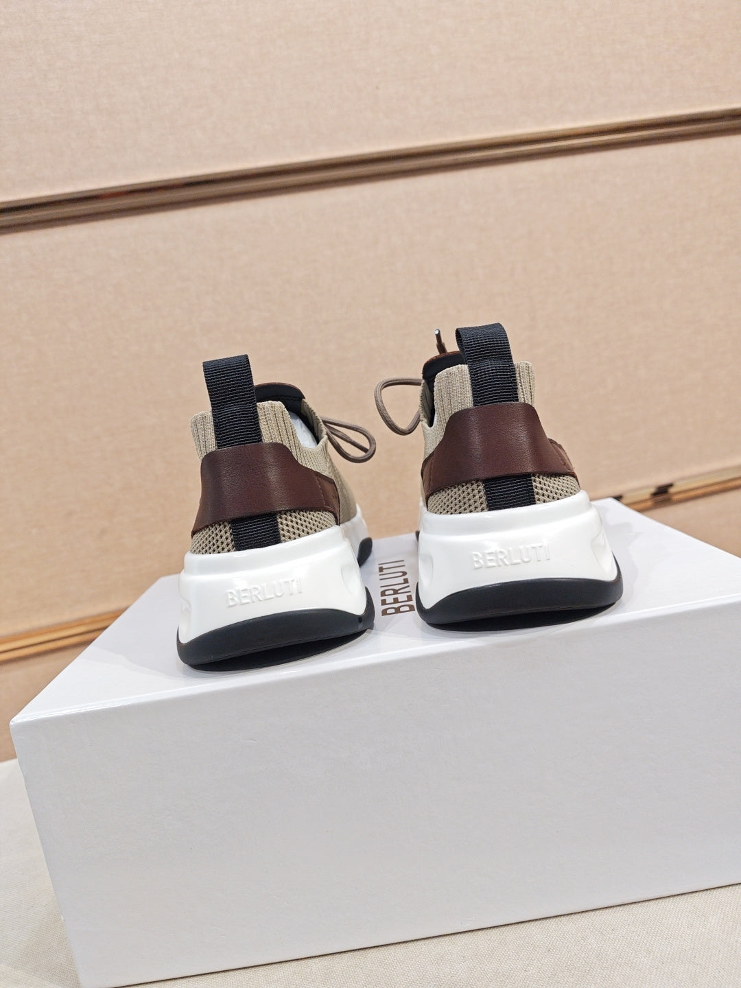 Berluti Men's Edge-Last Leather Casual Shoes