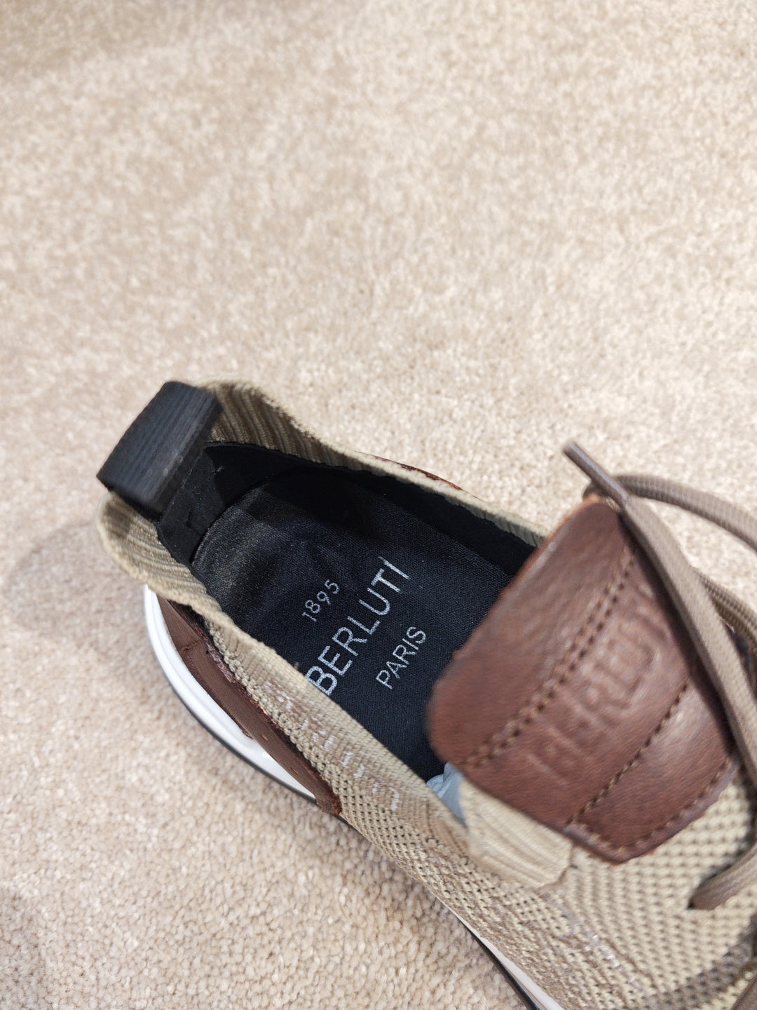 Berluti Men's Edge-Last Leather Casual Shoes