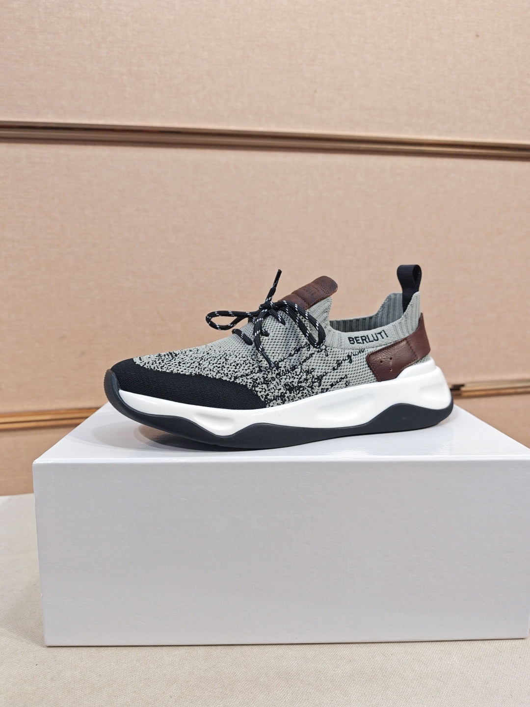 Berluti Men's Edge-Last Leather Casual Shoes