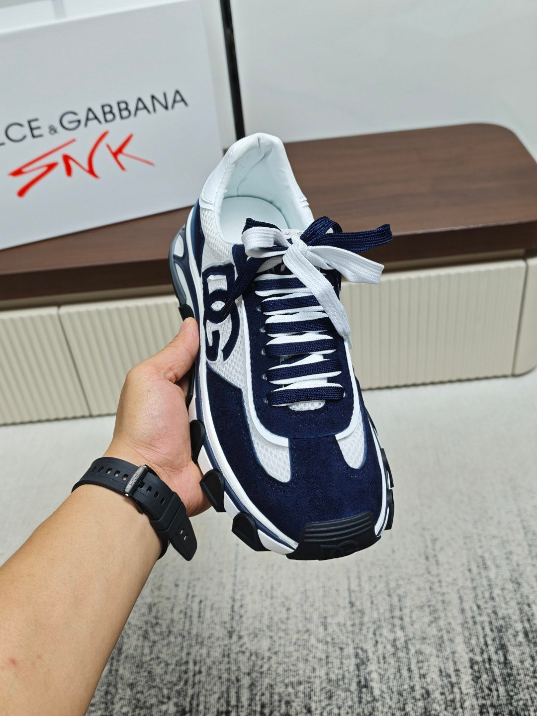 Dolce & Gabbana DG Couple's Athletic Casual Sneakers