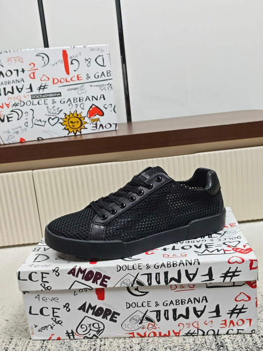 Dolce & Gabbana DG Couple's Athletic Casual Sneakers