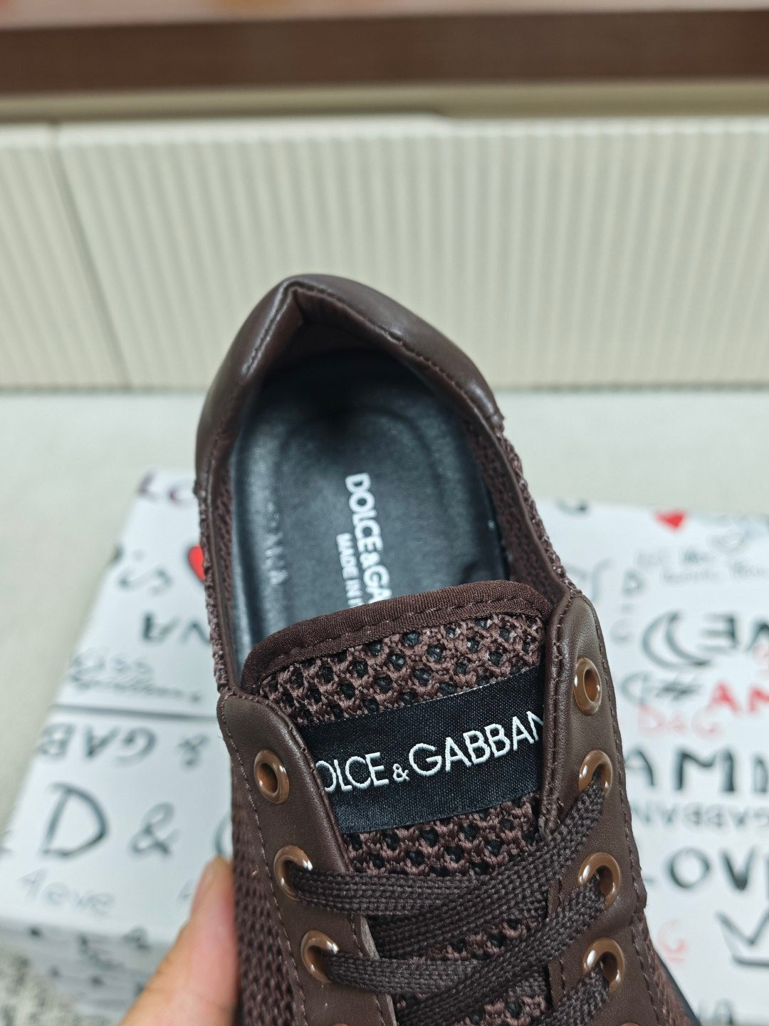 Dolce & Gabbana DG Couple's Athletic Casual Sneakers